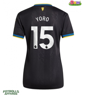 Manchester United Leny Yoro #15 Tredje Tröja Kvinnor 2025-26 Kortärmad